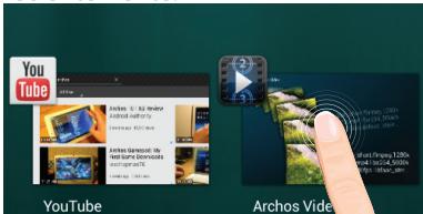 ARCHOS 70 COBALT - Aplicaciones recientes - 1