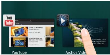 ARCHOS GAMEPAD 2 - Aplicaciones recientes - 1