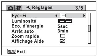 RICOH WG-5 - Menu [réglages] - 3