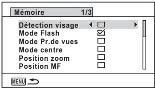 RICOH WG-5 - Sauvegarde des réglages (mémoire) - 1
