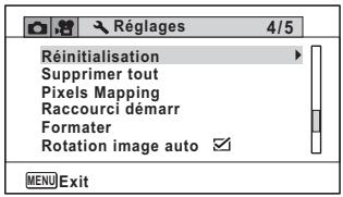 RICOH WG-5 - Menu [réglages] - 4