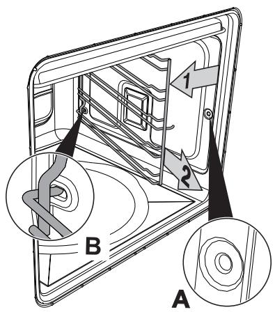 SMEG SCD60IMX8 - Ausbau der Schienenrahmen (wovorhanden) - 1