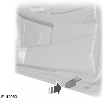 FORD B-MAX - Déverrouillage avec la clé - 1