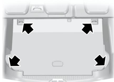 FORD B-MAX - POINTS D'ANCRAGE DES BAGAGES - 1