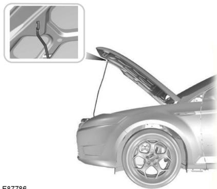 FORD B-MAX - Ouverture du capot - 1