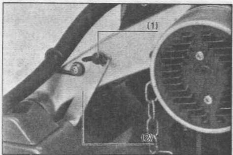 MAKITA 2414 - Réglage de la plaque de butée - 1