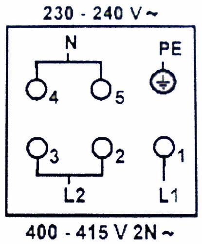 LISTO TVR L42,  TVH L42 - Transformation du type d'entrée (monophasée  triphasée) - 4