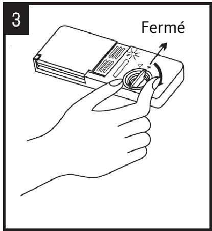 LISTO LV 48L1B, LV 48L1S - Remplissage du distributeur de liquide de rinçage - 3