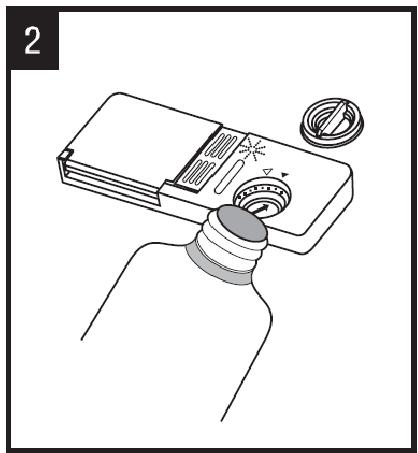 LISTO LV 48L1S - remplissage du distributeur de liquide de rinçage - 2