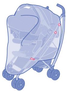 GRACO MOSAIC - Rain Cover (certain models only) - 2