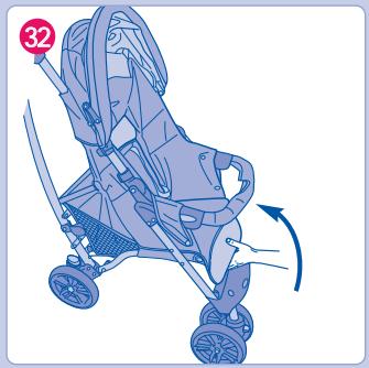 GRACO MOSAIC - Adjustable legrest - 2