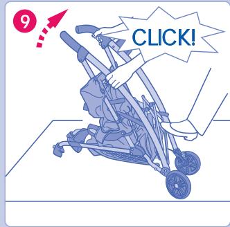GRACO MOSAIC - To open stroller - 2