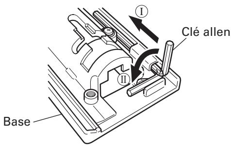 HITACHI CJ120V - RANGEMENT DES LAMES DE LA CLÉ ALLEN - 1