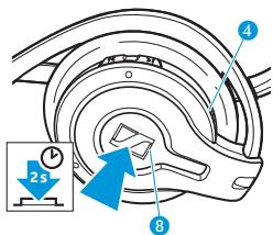 SENNHEISER MM 100 - Establecer conexiones Bluetooth - 3