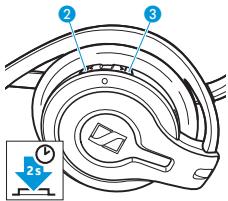 SENNHEISER MM 100 - Ricomposizione dell'ultimo numero*/Chiamata vocale* - 1