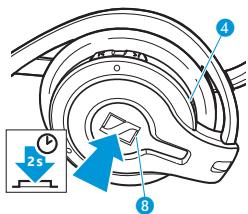 SENNHEISER MM 100 - Bluetooth-Verbindungen herstellen - 5