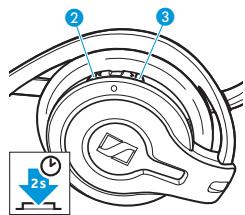 SENNHEISER MM 100 - Rellamada alultimate numero marcado*/Marcacion por voz\* - 1