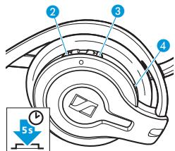 SENNHEISER MM 100 - Emparelhar os micro-auscultadores - 3