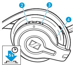 SENNHEISER MM 100 - Sincerizar el headset - 3
