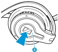 SENNHEISER MM 100 - Conclusione di una chiamata - 1