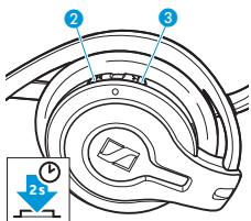 SENNHEISER MM 100 - Remarcar oultimate número marcado*/Marcação por voz* - 1