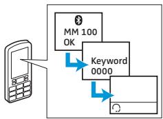 SENNHEISER MM 100 - Abbinamento dell'headset - 2
