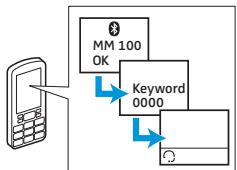 SENNHEISER MM 100 - Appairer le casque-micro - 2