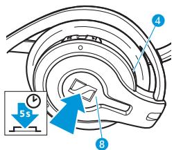 SENNHEISER MM 100 - Abbinamento dell'headset - 1