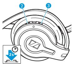 SENNHEISER MM 100 - Recomposer le dernier numéro composé*/numéro-tation vocale* - 1