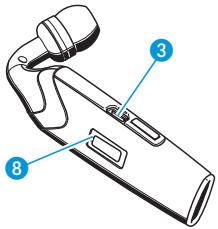 SENNHEISER FLX 70 - Den Akku im Headset laden - 1