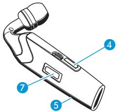 SENNHEISER FLX 70 - Couper/reactiver le micro de l'oreillette - 1