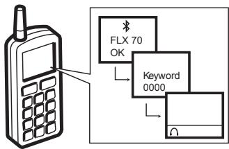 SENNHEISER FLX 70 - Koppelen aan een mobiele telefoon (pairing) - 2