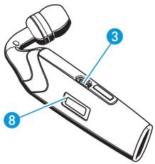 SENNHEISER FLX 70 - Carregar a bateria do auricular - 1