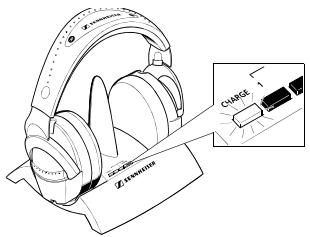 SENNHEISER RS 45 - Cargar la bateria - 1