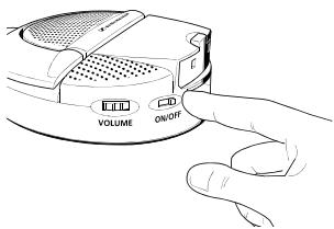 SENNHEISER RS 45 - Switching the headphone receiver off - 1
