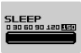 MPMAN BALADEUR AUDIO DIGITAL - ◎ Set SLEEP Time - 2