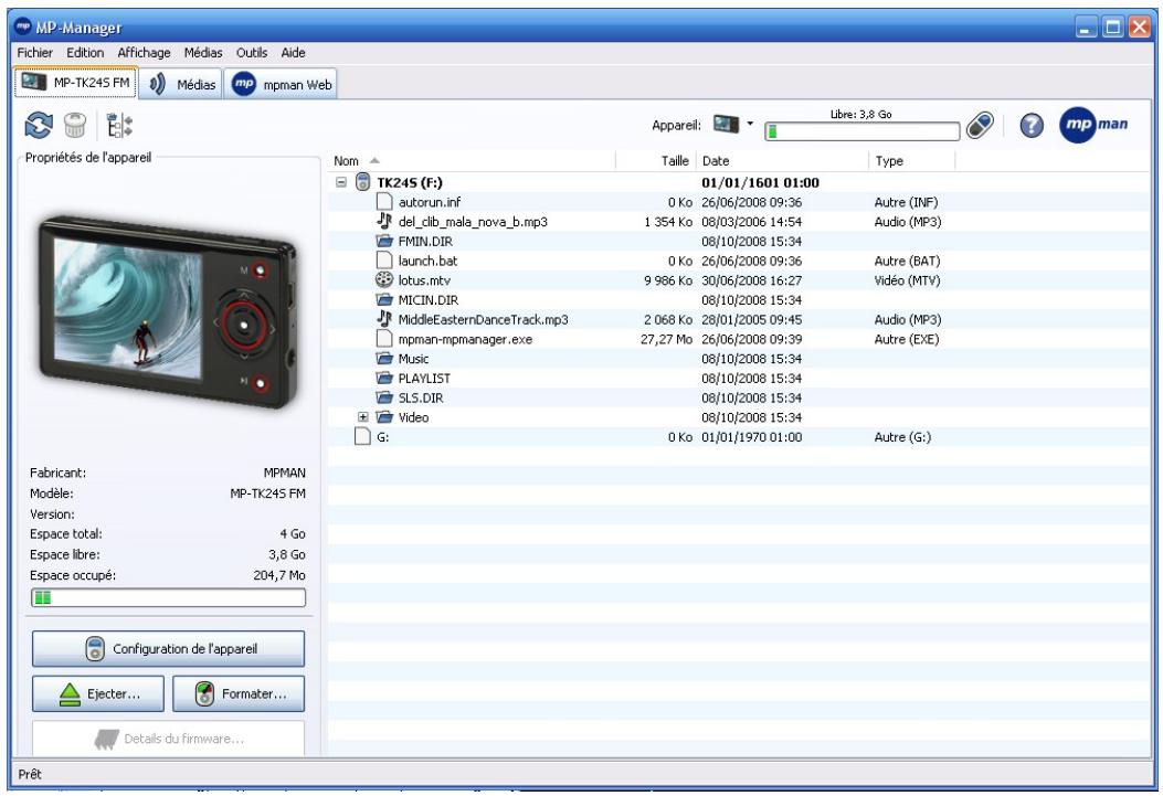 MPMAN MP MANAGER - Appareil - 1