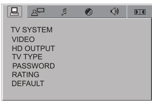 MPMAN XVD820 HDMI - SYSTEMEINSTELLUNGEN - 1