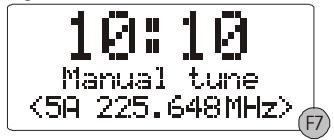 MPMAN DAB200 - DAB manual tune - 2