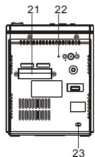 MPMAN DAB200 - Specifications et commandes - 3
