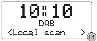 MPMAN DAB200 - Modes de réglage automatique DAB - 1