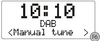 MPMAN DAB200 - Modes de réglage automatique DAB - 3