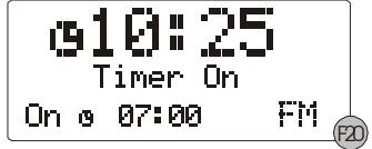 MPMAN DAB200 - TIMER FUNKTION - 1