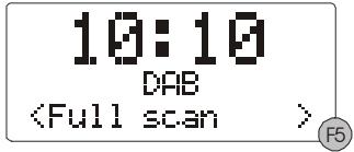 MPMAN DAB200 - Modalita' di sintonizzazione automatica DAB - 2