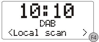 MPMAN DAB200 - Modalita' di sintonizzazione automatica DAB - 1