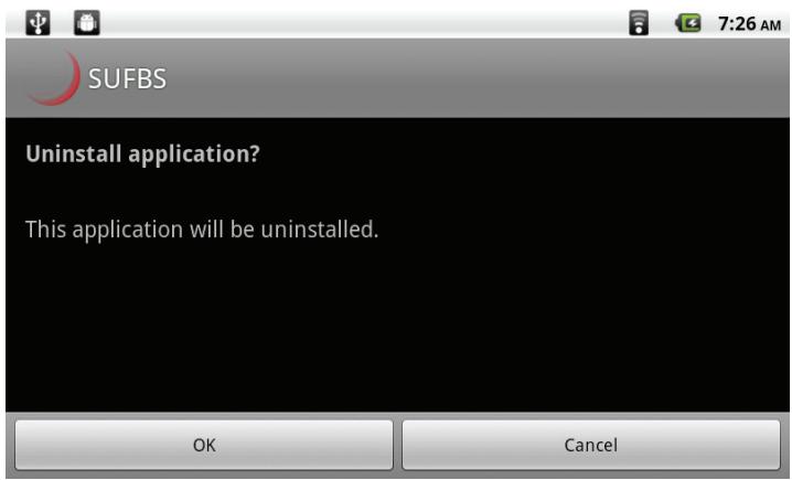 MPMAN MP1027 - To uninstall an application: - 3