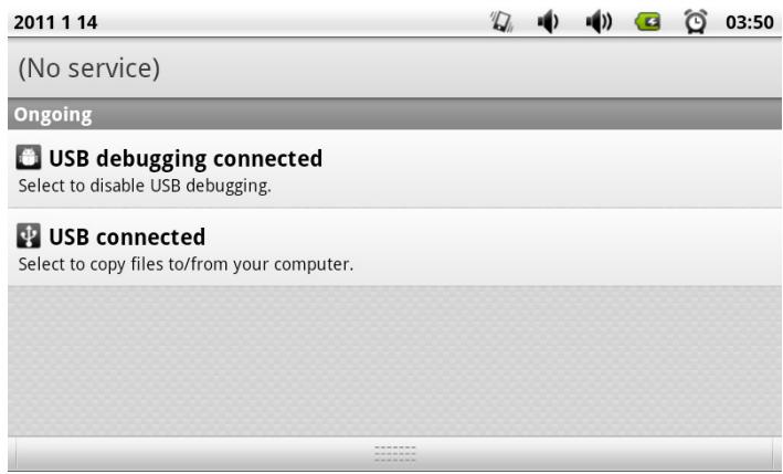 MPMAN MP720 - Brancher votre tablette à l'ordinateur. - 1