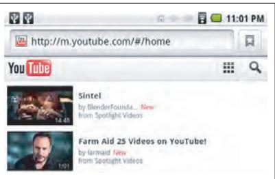 MPMAN MP720 - + Pour aller à une page web. - 2