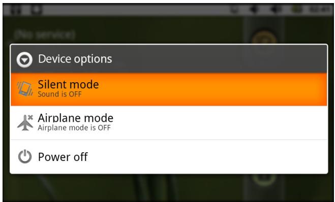 MPMAN MP720 - Allumer et éteindre la Tablette - 1