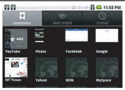 MPMAN MP720 - + Pour aller à une page web. - 7